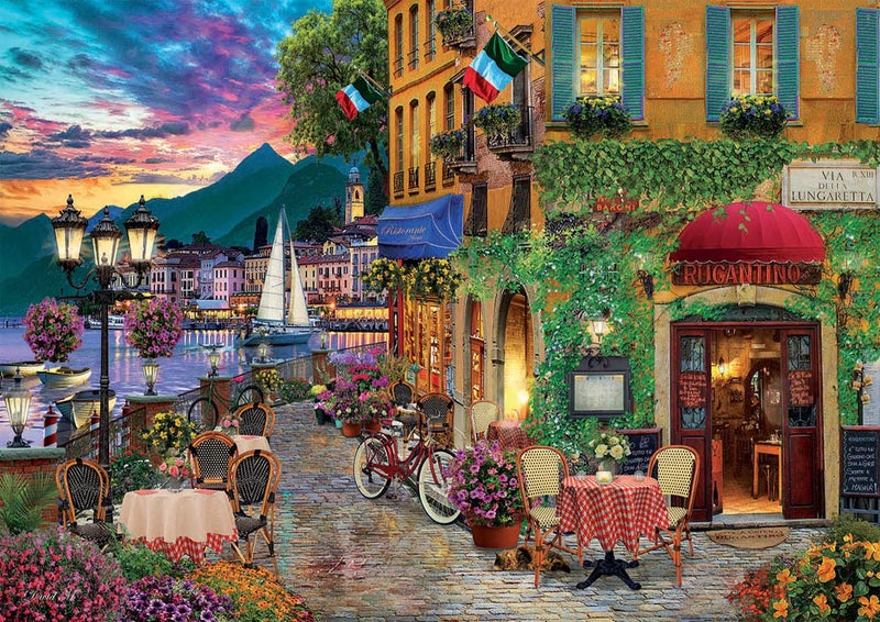 Educa - Italian Fascino - 2000 Piece Jigsaw Puzzle - Puzzle Glue Included - Completed Image Measures 37.75" x 26.75" - Ages 14+ (18009) - Image 2